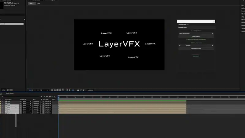 Extend precompositions demo